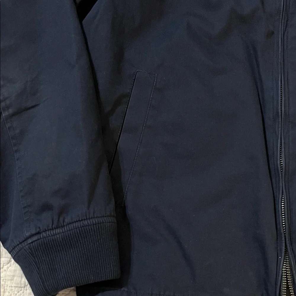 J.Crew Excellent Condition Navy Bomber Jacket - Picture 3 of 5